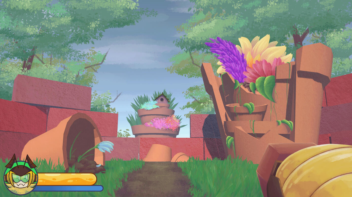 1st person 3D game concept