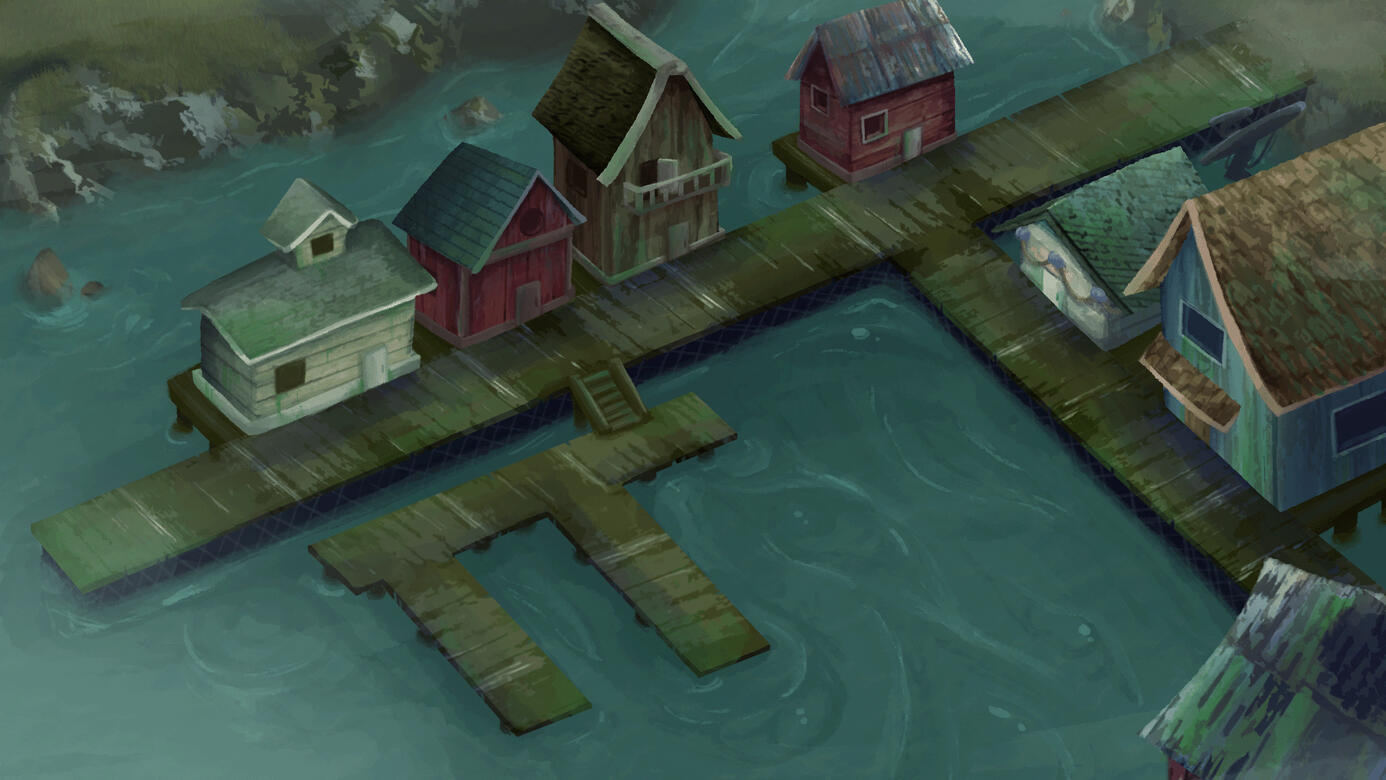 Harbor concept art